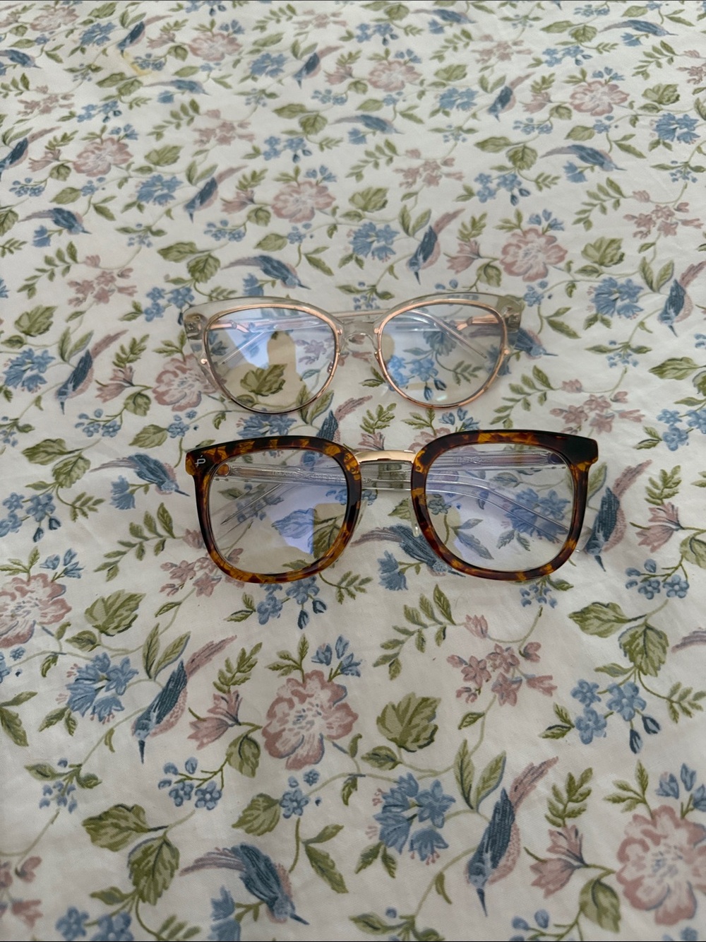 Prive  Clear Frame Blue Light Glasses + Tortoiseshell Blue Light Sunglassest